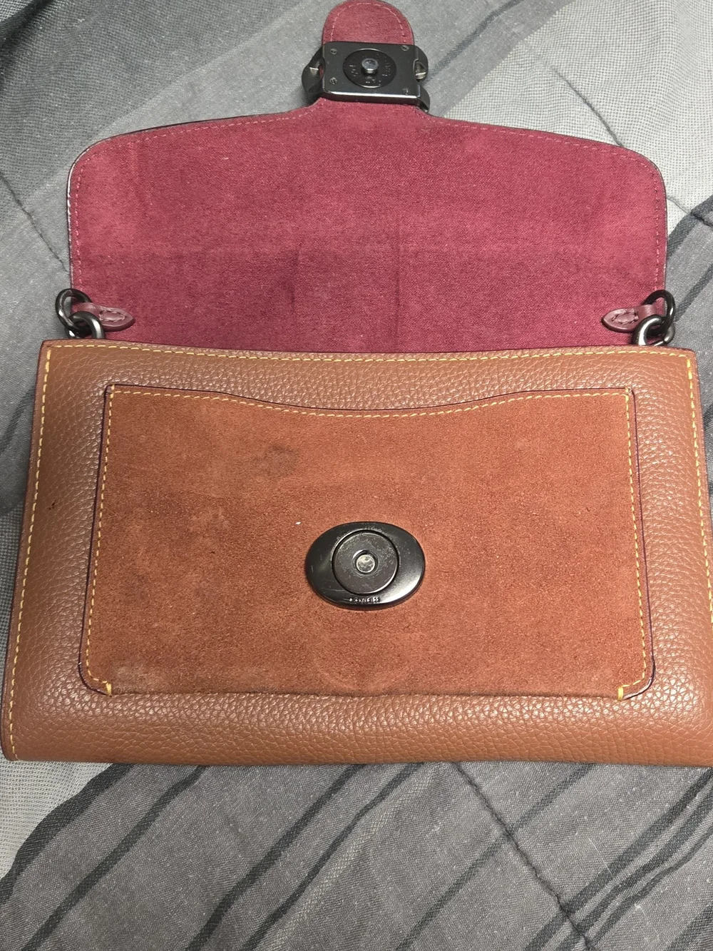 Coach Tabby Chain Shoulder Purse